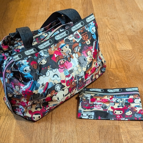 π ProSports Graphic Mini Duffle Bag Set β Quirky, Colorful & Cute! π - Picture 3 of 15